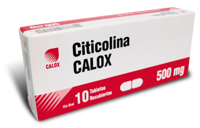 CITICOLINA CALOX Tabletas recubiertas ranuradas
